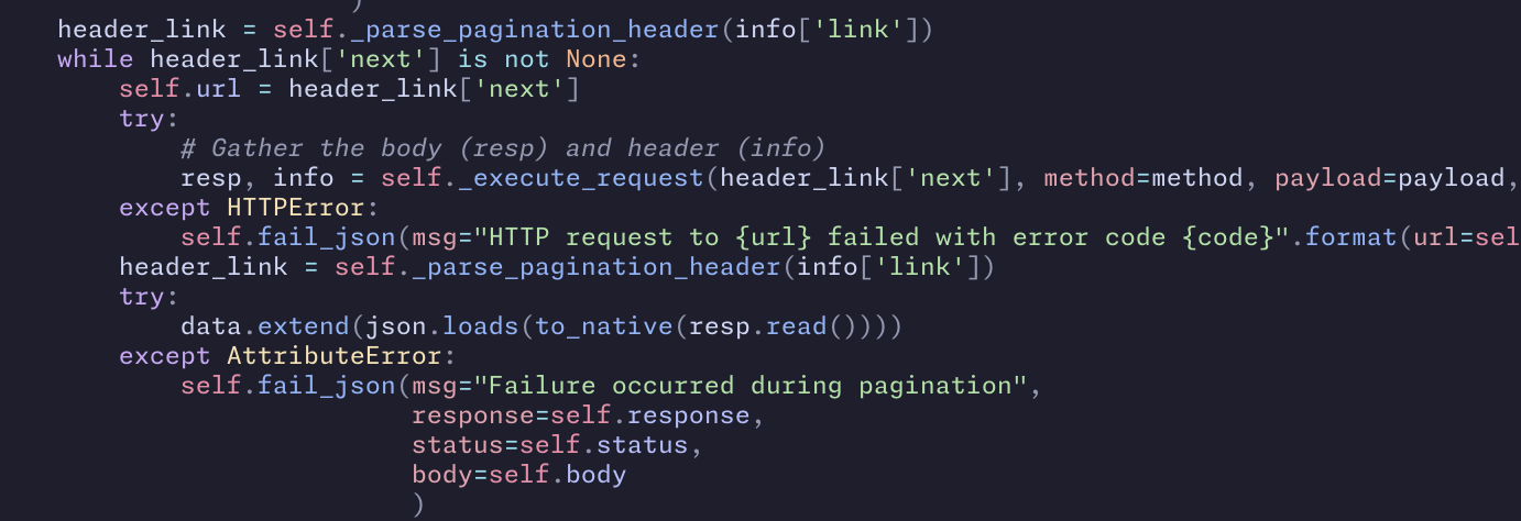 Meraki Ansible Modules